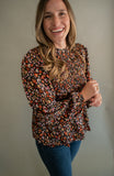 The Regina Smocked Top