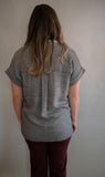 The Elijah Button Top (Grey)