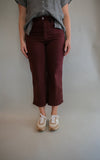 The Century Wide Crop Denim