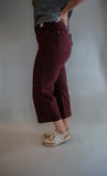 The Century Wide Crop Denim