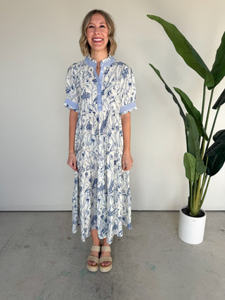 The Shelly Button Dress
