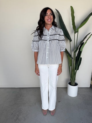The Lisbon Striped Top