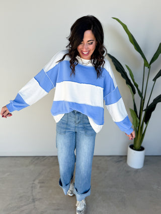 The Selene Colorblock Top