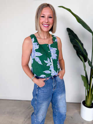 The Ennis Eyelet Top