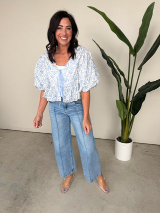 The Calloway Tie Top