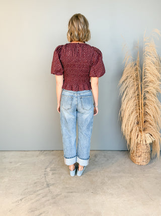 The Linus Polkadot Top