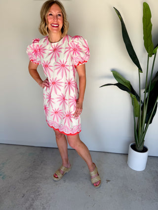 The Petunia Embroidered Dress