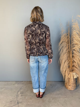 The Bre Paisley Top