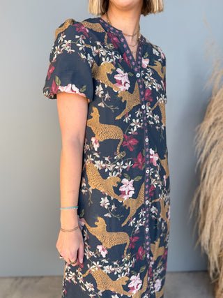 The Elina Button Dress