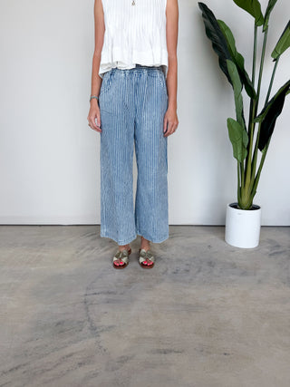 The Spencer Striped Pants (Dark)