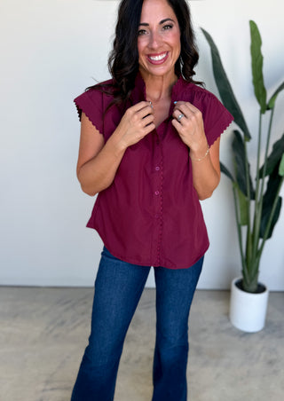 The Riley Ricrack Top
