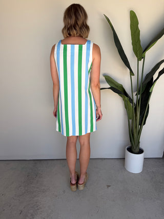The Miramar Striped Dress