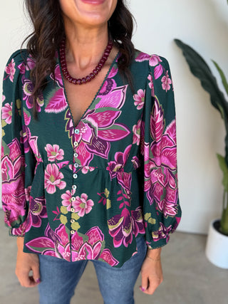The Anika Floral Top