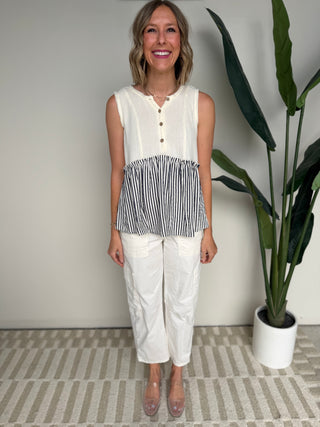 The Auden Gauze Top