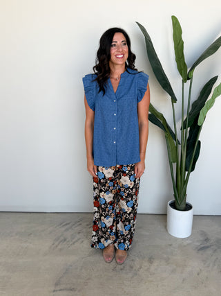 The Barbara Floral Pants