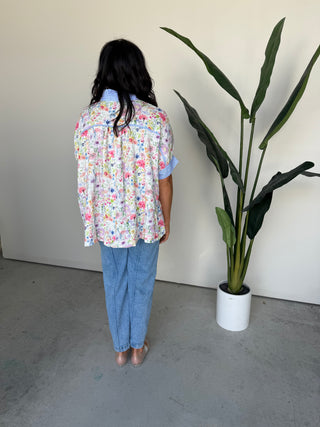 The Linden Floral Top