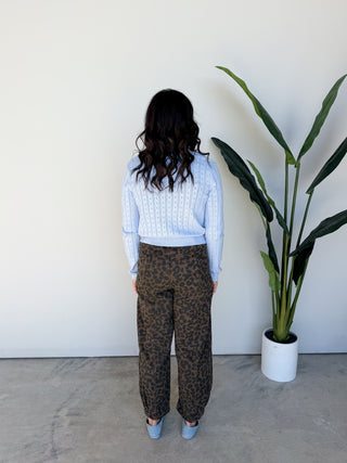 The Elara Knit Top (Sky)