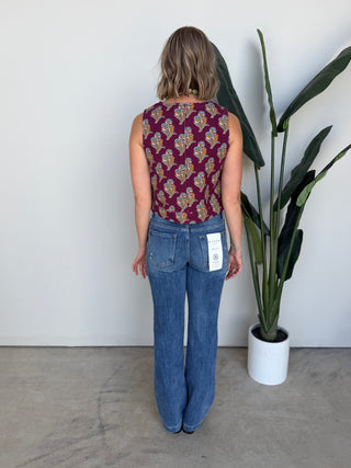 The Mae Denim Top