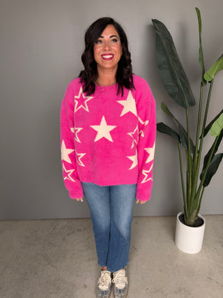 The Star Eyelash Sweater