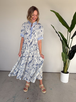 The Shelly Button Dress