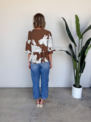 The Crissa Top (Mocha)