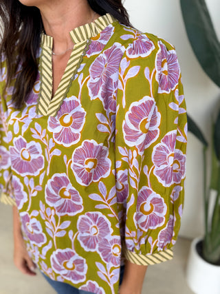 The Stowe Floral Top