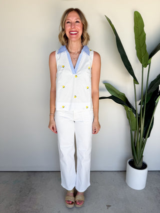 The Cora Lemon Top