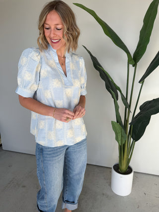 The Evelina Embroidered Top