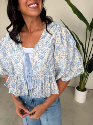 The Calloway Tie Top