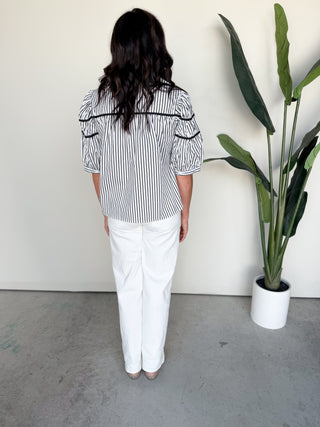 The Lisbon Striped Top