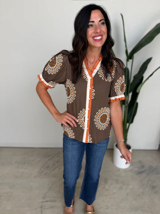 The Annabelle Embroidered Top