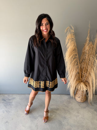 The Sirianni Embroidered Dress