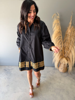 The Sirianni Embroidered Dress