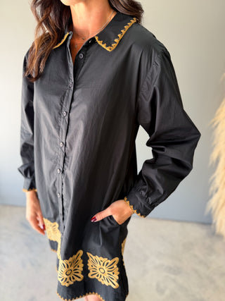 The Sirianni Embroidered Dress