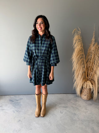 The Morano Gingham Dress