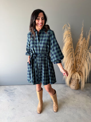 The Morano Gingham Dress