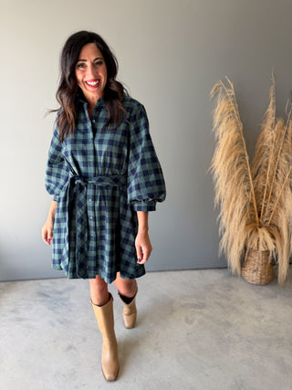 The Morano Gingham Dress