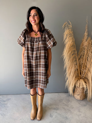 The Liza Plaid Dress