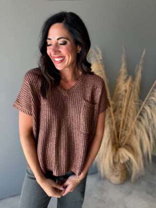 The Grady Shimmer Sweater