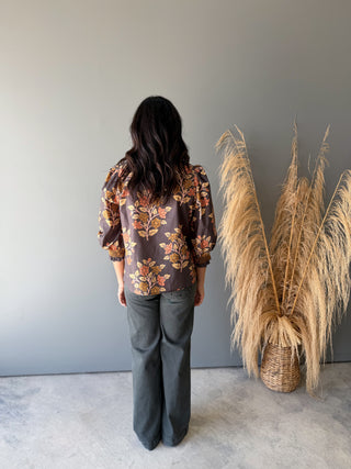 The Newport Top (Brown)