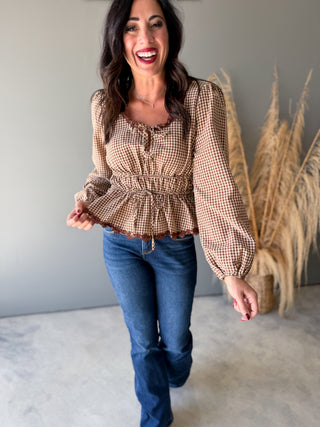 The Ramsey Gingham Top