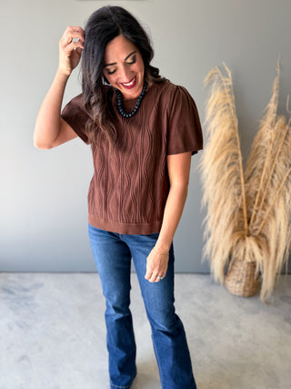 The Connie Sweater (Brown)