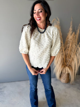 The Tallia Texture Top