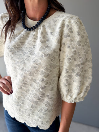 The Tallia Texture Top
