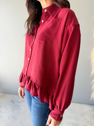 The Dawson Button Top