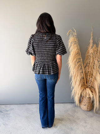 The Deanne Smocked Top
