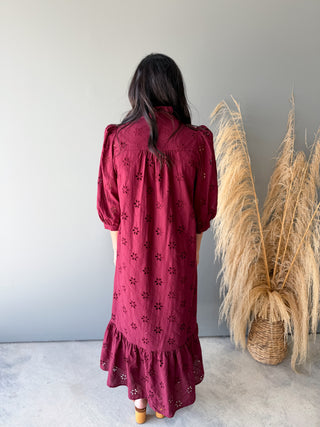 The Donna Eyelet Dress