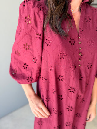 The Donna Eyelet Dress