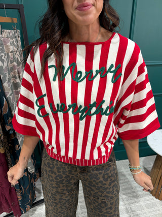 The Merry Everything Knit Top