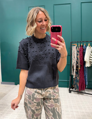 The Foster Pearl Sweater
